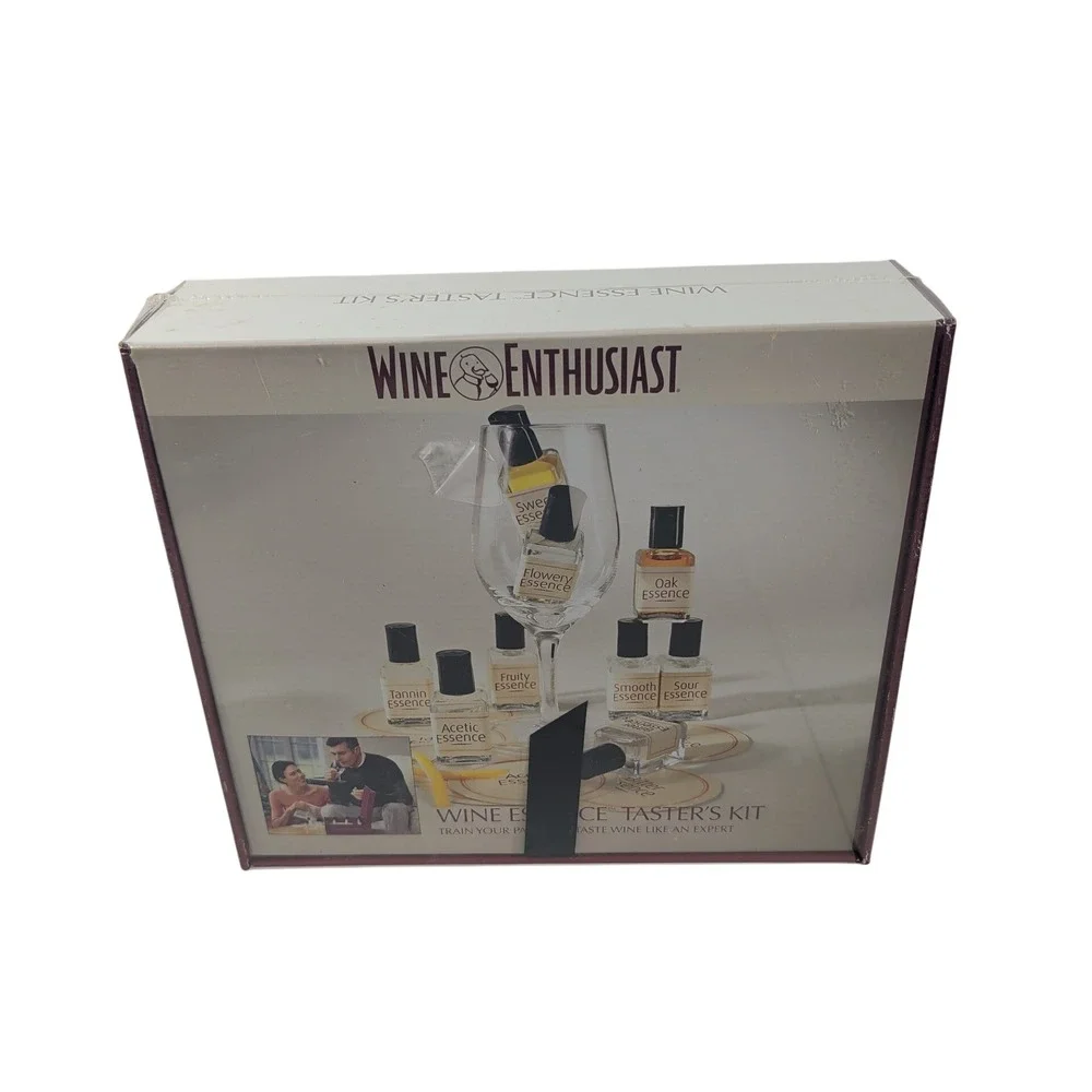 Wine Enthusiast Taster's Kit Multi Wine Essence Palate Training Set